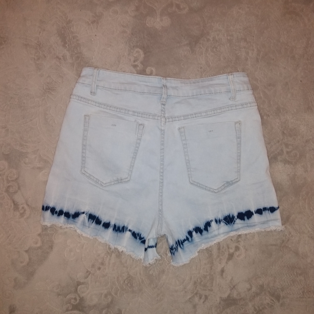 Blue Topic Ombre Juniors shorts SizeXL - Picture 6 of 8